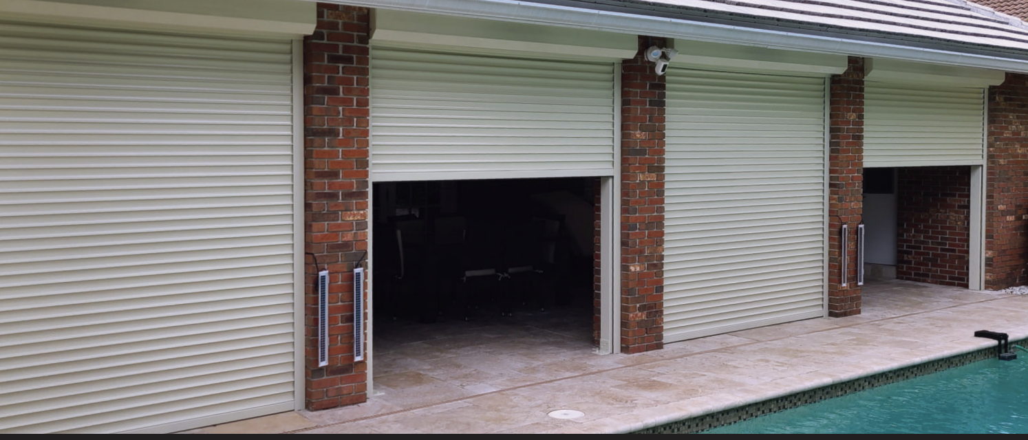 Rolling Shutters used on doors