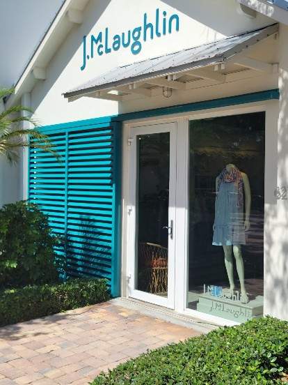 Custom Fabricated teal gliding shutters