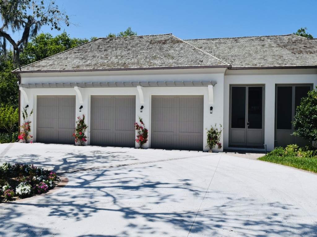 brown custom garage doors